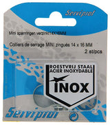 Mack 1011685 - 2 mini spanringen verzinkt 14x16mm | 10 stuks