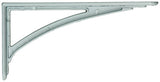 1015316 - versterkte konzool alu wit 175x100 mm | 6 stuks
