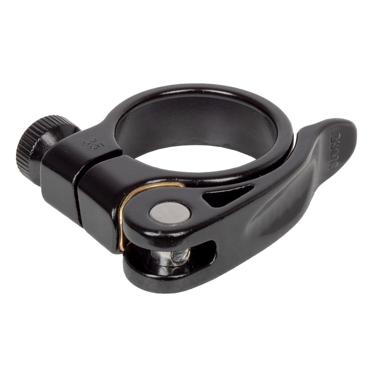 Collier de tige de selle Zoom avec dégagement rapide 35 mm, noir