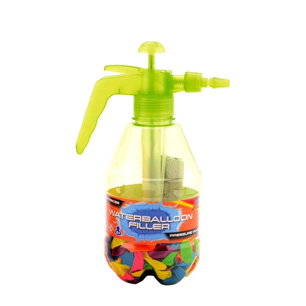 Johntoy Aqua Fun Waterballon polnilo s 250 neonskimi baloni