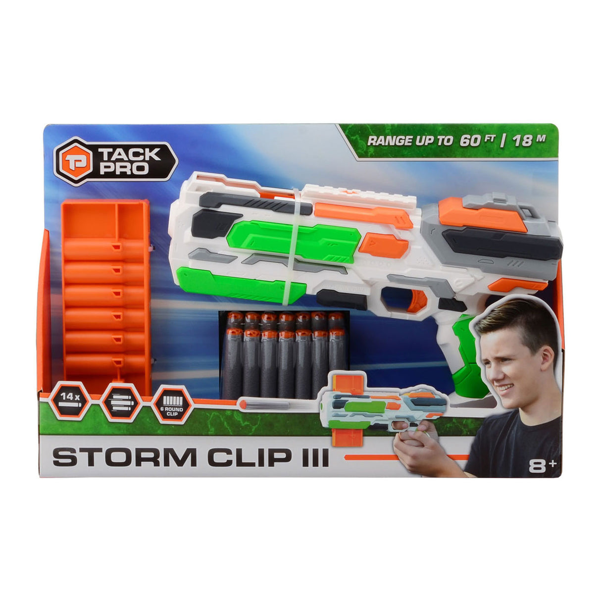 Tack Pro Tack Storm Clip III avec 14 fléchettes