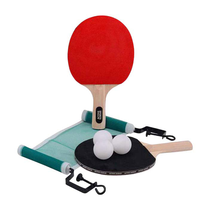 Ensemble de tennis de table actif sportif
