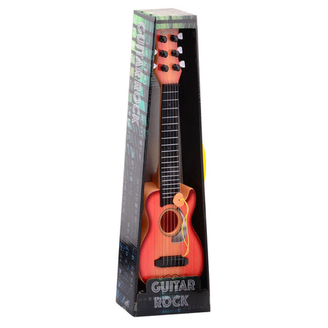 Guitare Johntoy avec cordes en métal, 45 cm