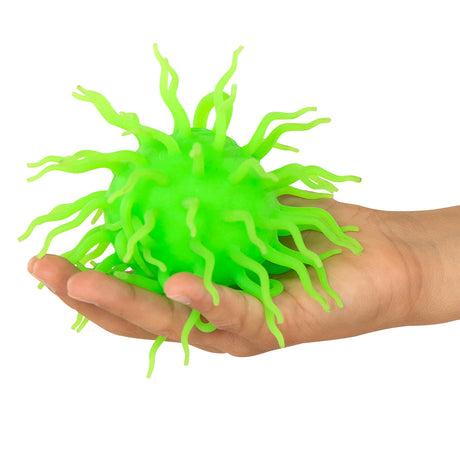 Balle moelleuse Johntoy Spike avec léger, Ø 12 cm