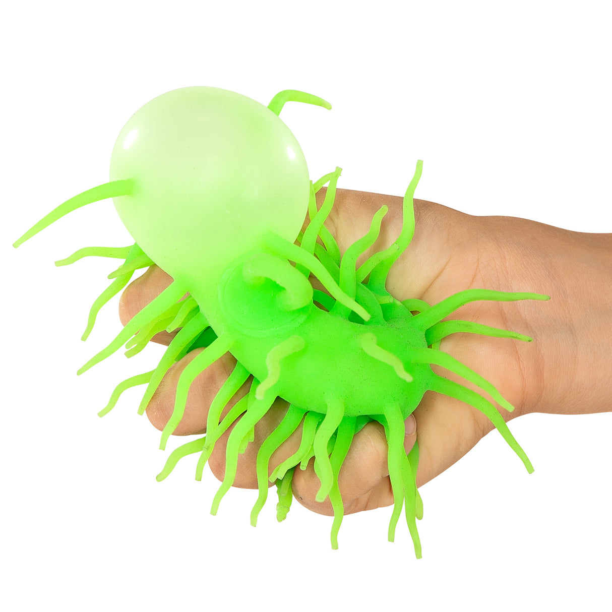 Balle moelleuse Johntoy Spike avec léger, Ø 12 cm