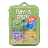 Fête de Johntoy Putty, 4 pièces.