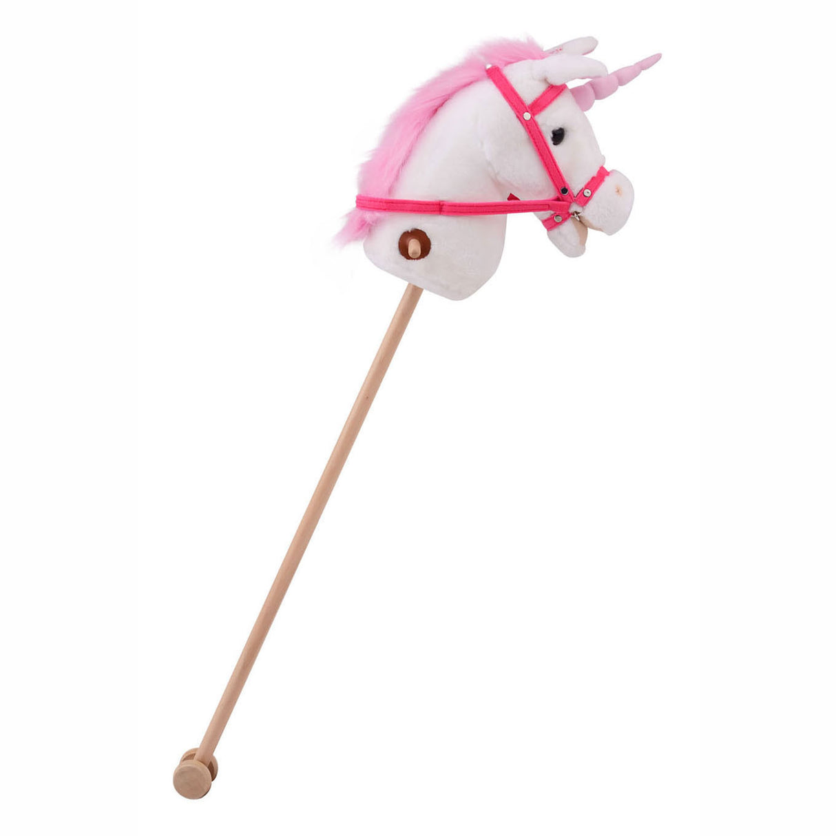 Johntoy unicorn hobby horse with sound