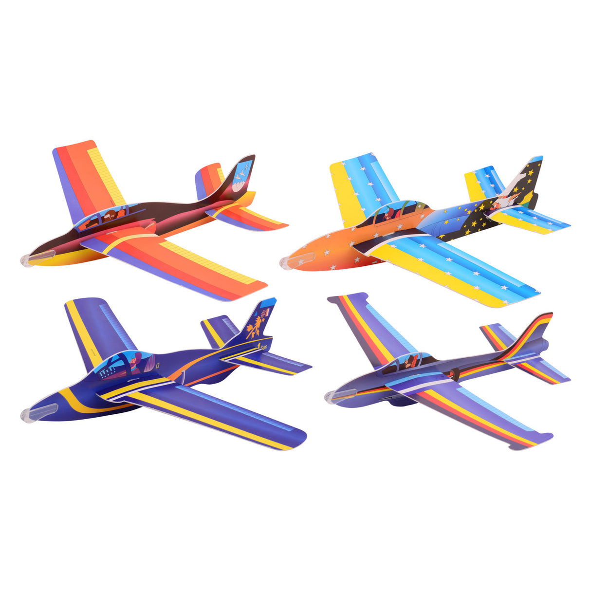 Johntoy Foam Plane Jumbo, 45 cm