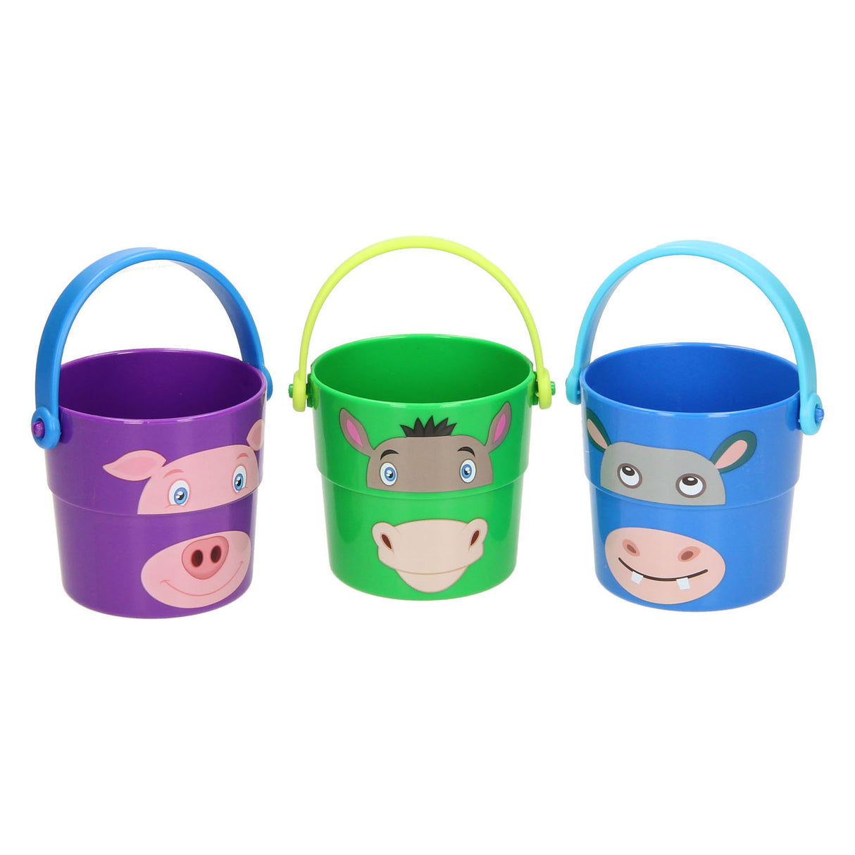 Seaux pour animaux Johntoy empilables, 3 pcs.