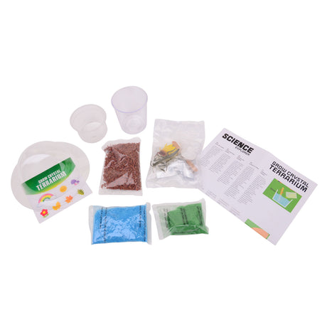 L'explorateur scientifique Johntoy fabrique votre propre terrarium en cristal