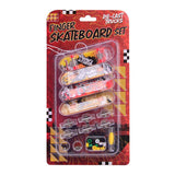 Ensemble de skateboard à doigts Johntoy, 4 pièces.