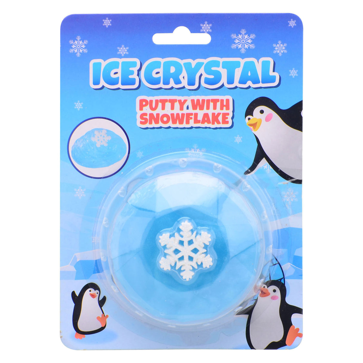 Johntoy shiny ice cream putty snowflake