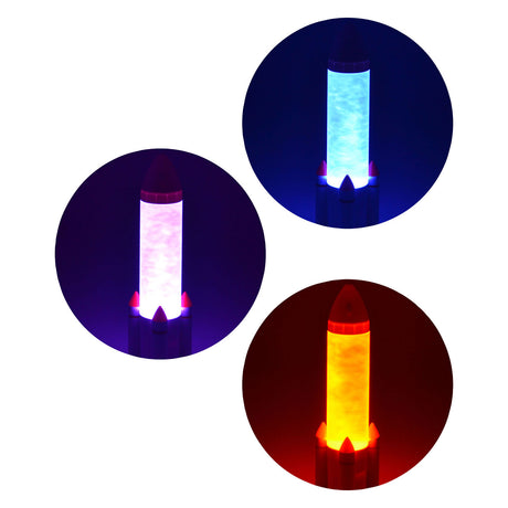 Lampe de nuit fusée Johntoy avec connexion USB