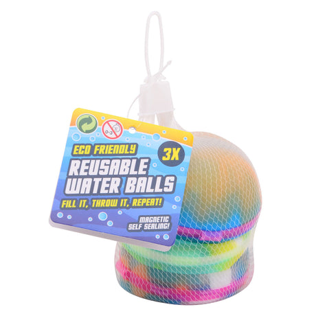 Boules d'eau magnétiques réutilisables Johntoy aquafun, 3 pcs.