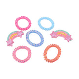 Accessoires pour cheveux Johntoy dans un coffret cadeau de tasse, 7 pièces.