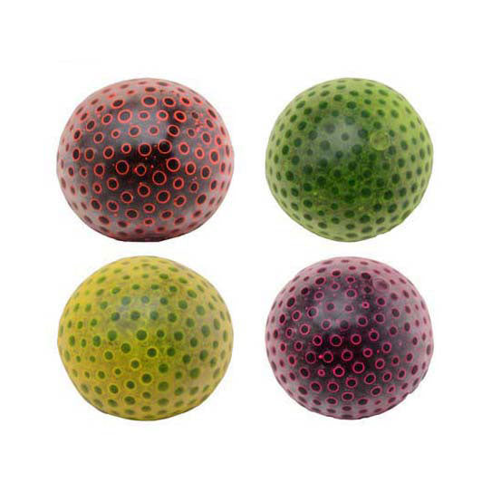 Boule à presser en perles néon Johntoy