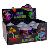 Johntoy ovni slime avec lumière et lueur dans le noir extraterrestre