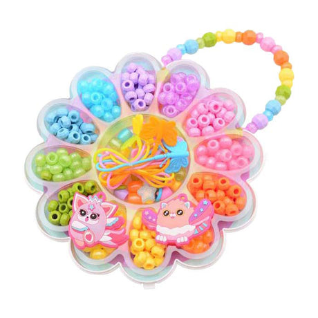 Johntoy twinkle pets - ensemble de perles dans une boîte à fleurs.