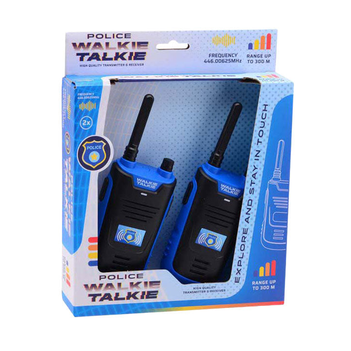 Police talkie-walkie Johntoy - portée 300 mètres