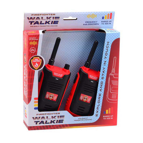 Pompiers talkie-walkie Johntoy - portée de 300 mètres