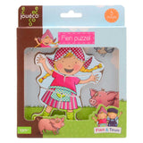 Johntoy jouéco® fien teun puzzle en bois fien