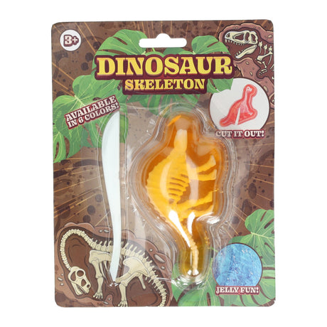 Johntoy a découpé le squelette dino slime