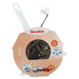 Metaltex tamis passant 20 cm acier inoxydable blanc
