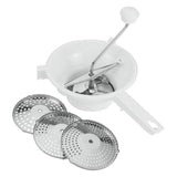 Metaltex tamis passant 20 cm acier inoxydable blanc