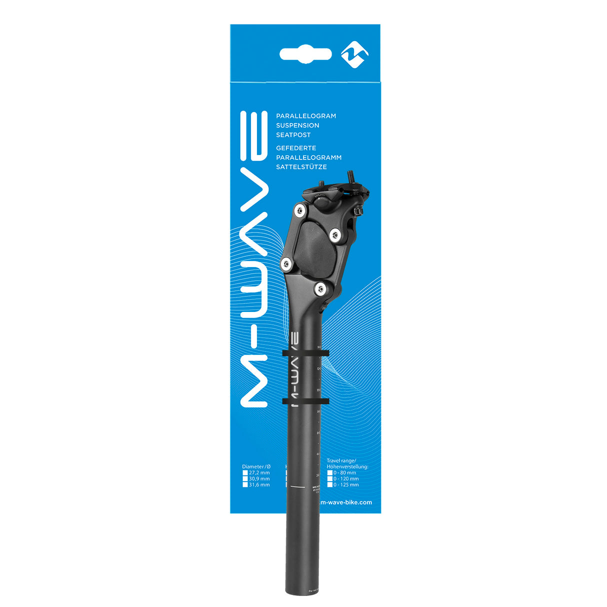 Tige de selle suspendue M-wave ATB noir