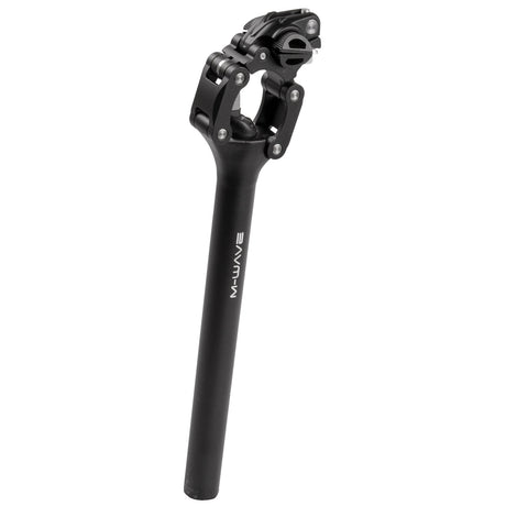 Parallélogramme de tige de selle M-wave 30,9 mm 350 mm noir mat