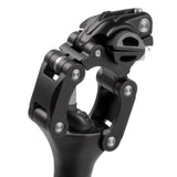 Parallélogramme de tige de selle M-wave 30,9 mm 350 mm noir mat