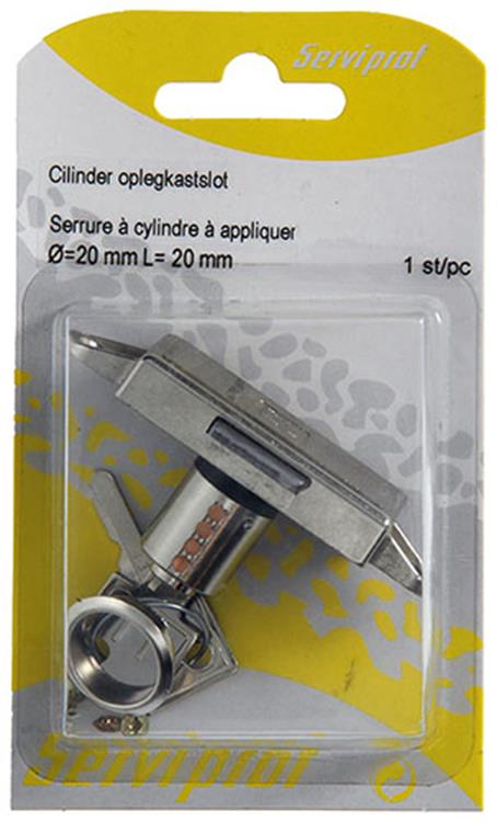 Mack 1014019 - cilinder oplegkastslot ø 20 mm l20 mm | 5 stuks