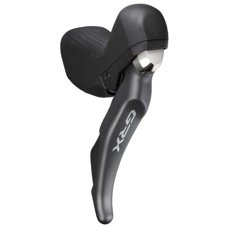 Verleller (à droite) avec levier de frein à 11 vitesses Shimano GRX ST-RX810 pour le frein à disque