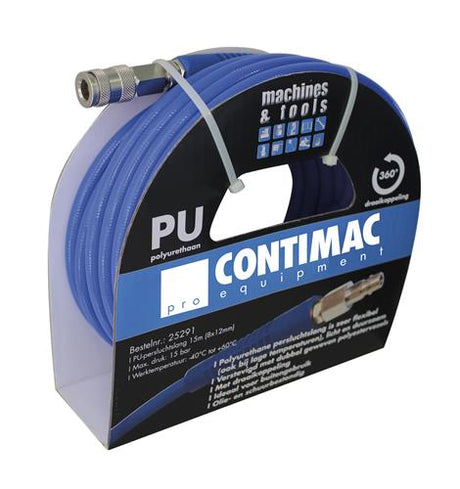Tuyau d'air Contimac 8x12mm complet + raccord 15mtr