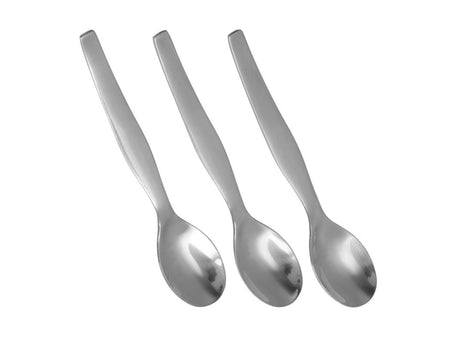 Metaltex cuillères à oeufs métal 12,5cm lot de 3 pièces