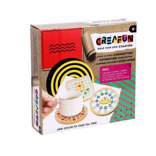 Creafun hobby set fabriquez vos propres sous-verres | 2 pièces