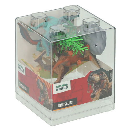 Monde animal Johntoy - ensemble de dinosaures - 8 pcs.
