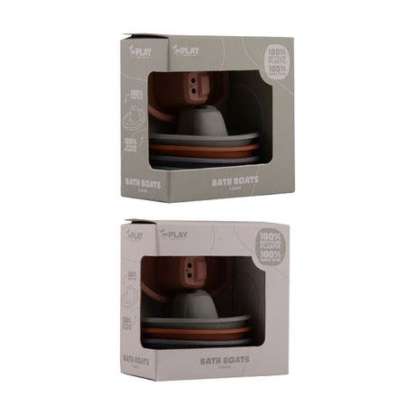 Paniers de bain Johntoy happy world 100% plastique recyclé - 5 pcs.