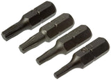 Mack 1017329 - torx schroefbit staal onbehandeld 4 st t10-15 20-25 | 10 stuks