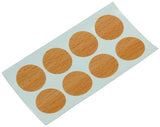 Mack 1017393 - zelfklevend afdekkapje kunst.beuk 96st 13 mm | 10 stuks