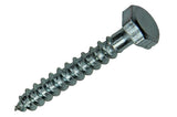Mack 1017404 - houtdraadbout staal verzinkt 10 st 6 x 40 mm | 10 stuks