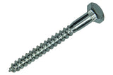 Mack 1017406 - houtdraadbout staal verzinkt 8 st 6 x 60 mm | 10 stuks