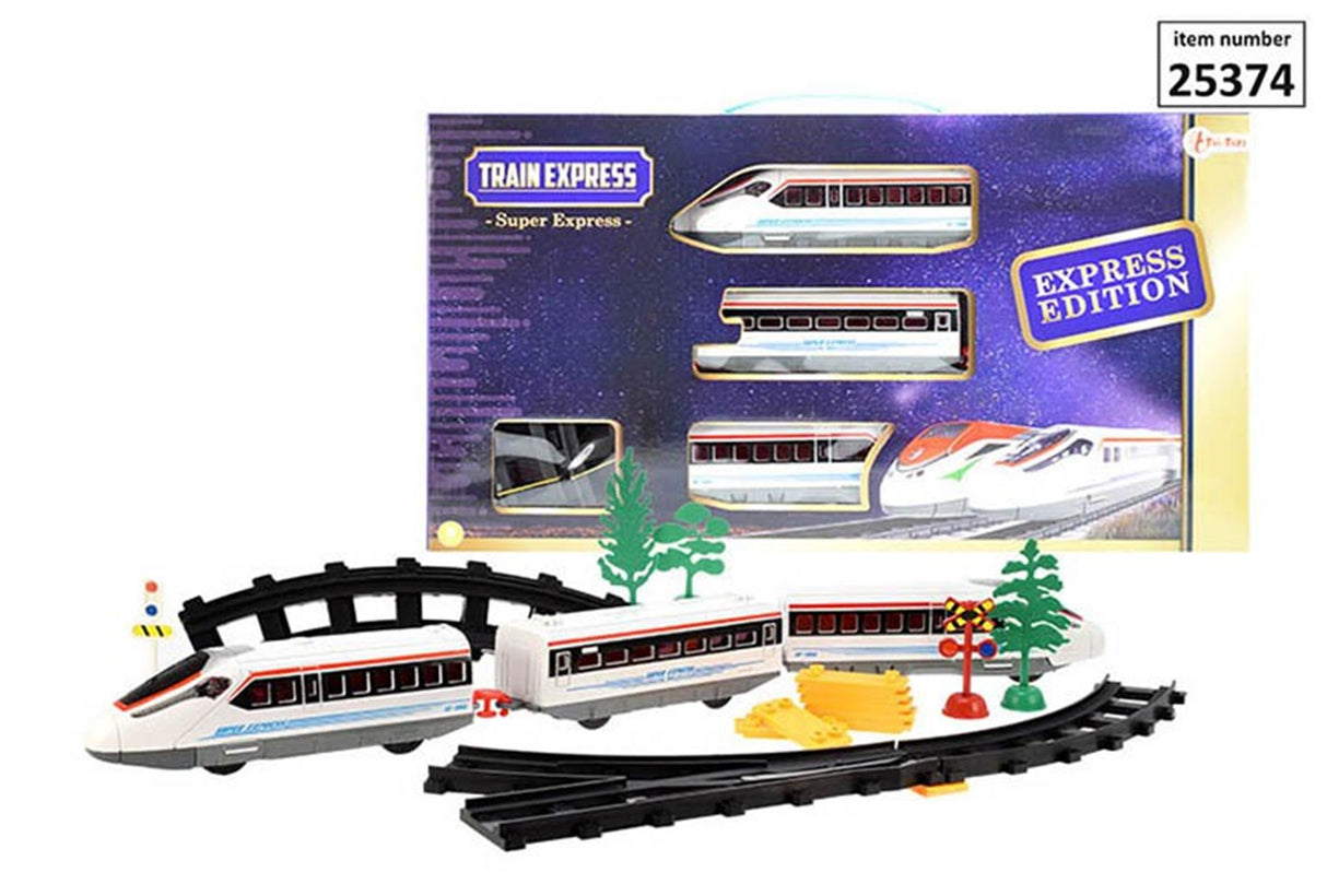 Ensemble de jeu de train à grande vitesse Toi-toys