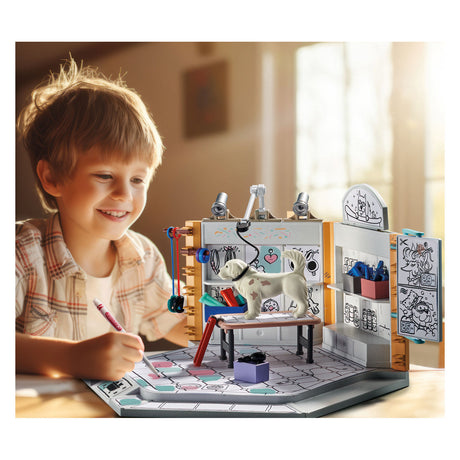 Salon de chien couleur Playmobil - 71514