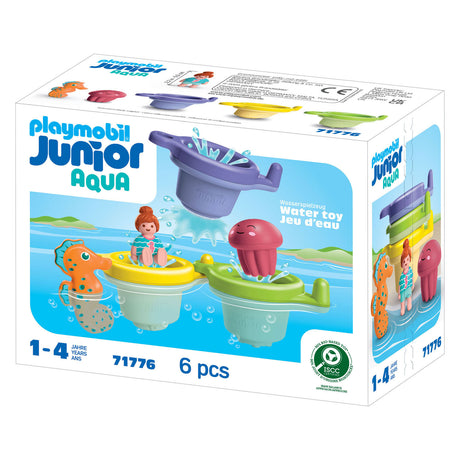 Playmobil | aquatique junior | tasse de natation avec plaisir aquatique | jouets aquatiques à partir de 1 an | cadeau pour les tout-petits | baignade ludique et éducative | jouets de bain durables | 71776