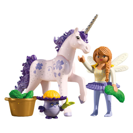 Playmobil 71843 dragon porte-bonheur licorne à collectionner avec fée | 2 pièces