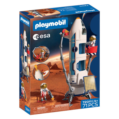 Playmobil fusée de recherche esa mars - 72011