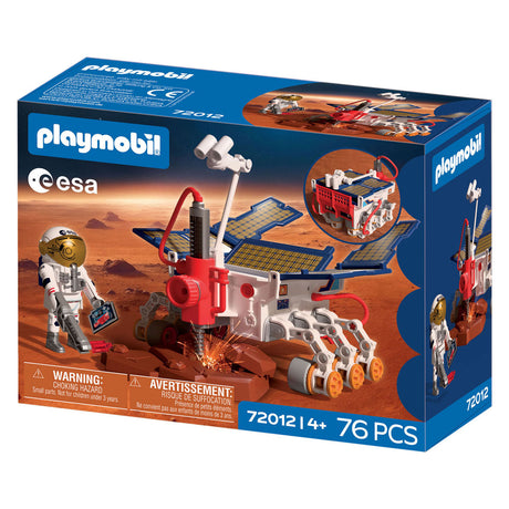 Playmobil véhicule d'exploration esa mars - 72012
