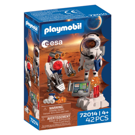 Playmobil esa astronaute avec robot - 72014