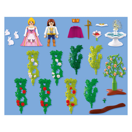Playmobil | princesse | labyrinthe royal | prince et princesse avec labyrinthe réglable | stimule la créativité | jouets princesse pour enfants à partir de 4 ans | 72053